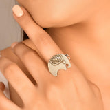 Gaj silver ring
