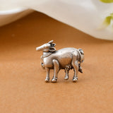 Dhenu Silver Ring