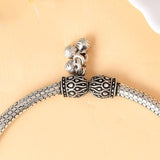 Sesh Silver leg kada anklet