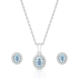 Sky Halo Silver Set