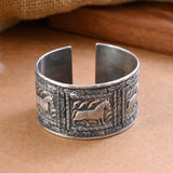 Charulata Silver Bangle