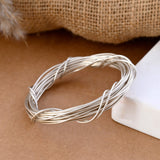 Chhavi Silver Bangle