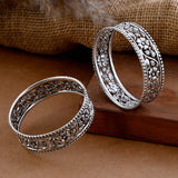 Juhi Silver Bangle