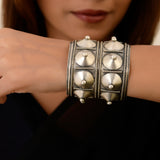 Devika Silver Bangle