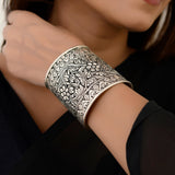 Gayatri Silver Bangle