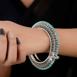 Alankrita Silver Bangle