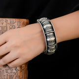 Kavya Silver Bangle
