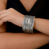 Charulata Silver Bangle