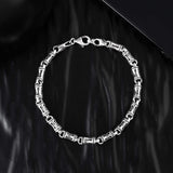 Lunar Italian Silver Bracelet