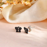 Butterfly Silver Studs