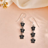 Butterfly Silver Earrings