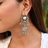 Lali Silver Jhumki