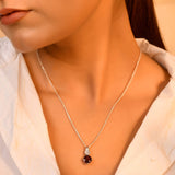 Ruby Drop Pendant