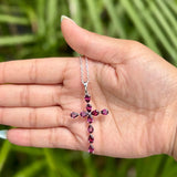 Crimson Cross Pendant