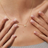 Tiny Letter Necklace
