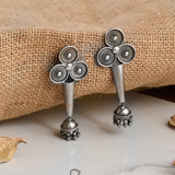 Dipta Tribal Pure Silver Earrings