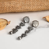 Mahitha Tribal Pure Silver Earrings