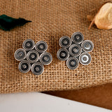 Anina Tribal Pure Silver Studs