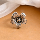 Tribal flower ring