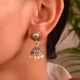 Dhara silver earrings