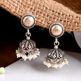 Dhara silver earrings
