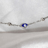 Evil eye anklet