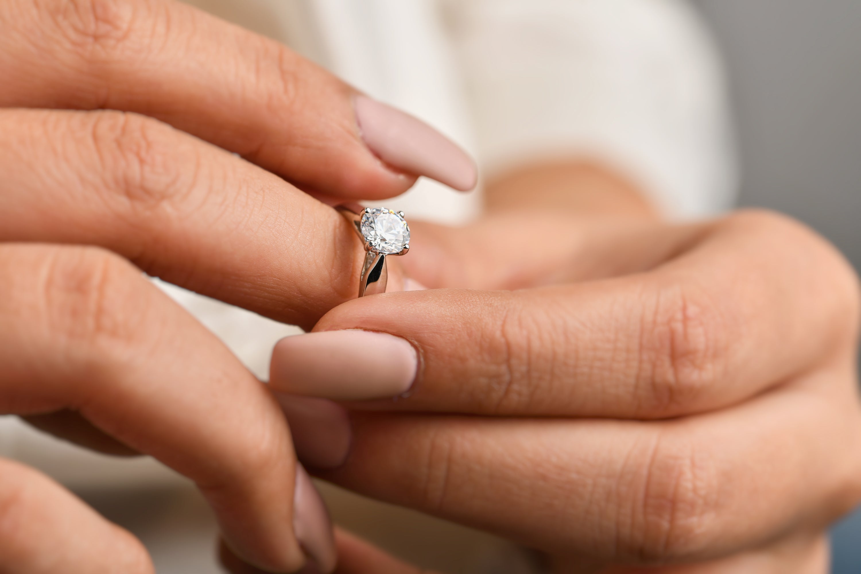 Silver Engagement Rings - Meera Jaipur