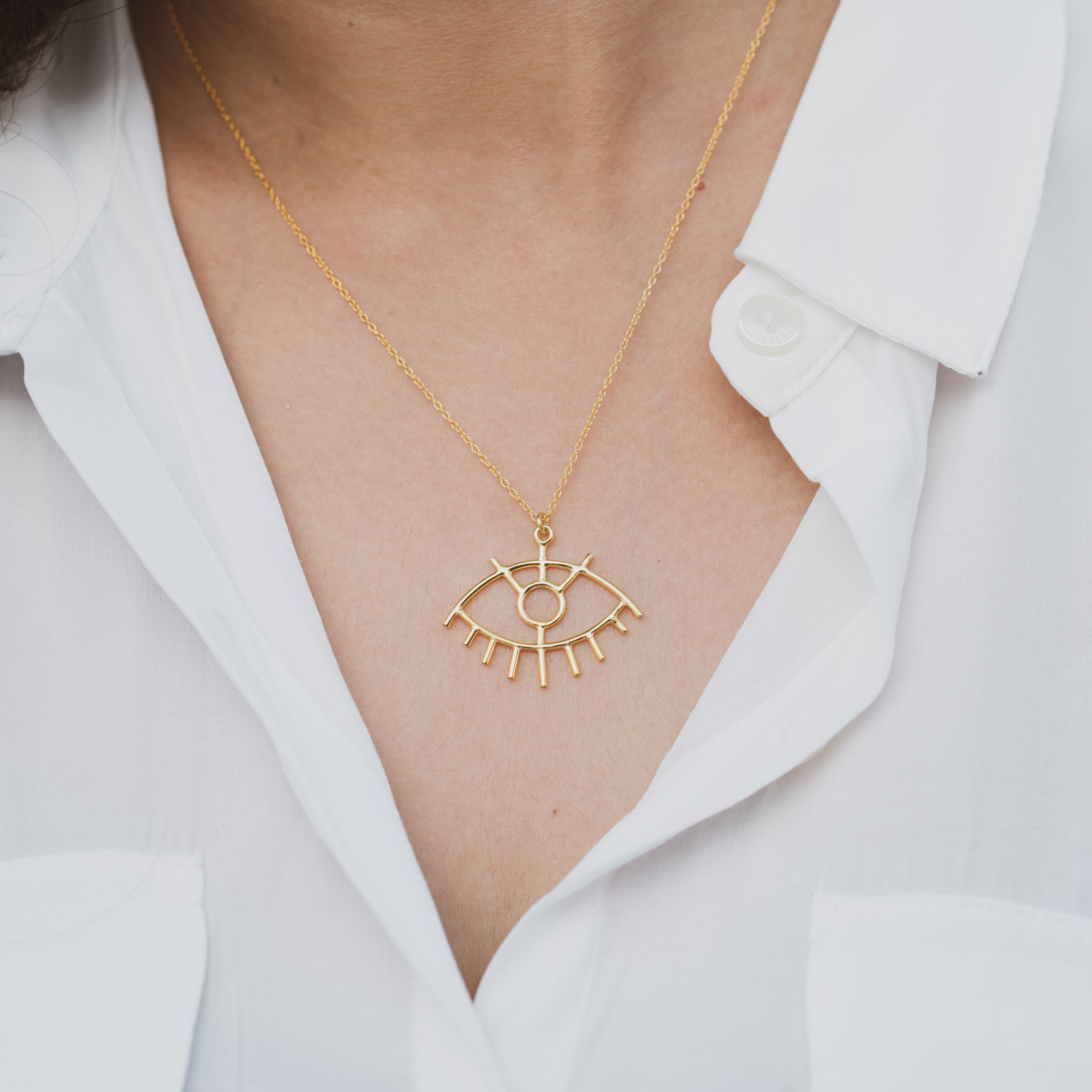 Necklaces - Evil Eye - Meera Jaipur