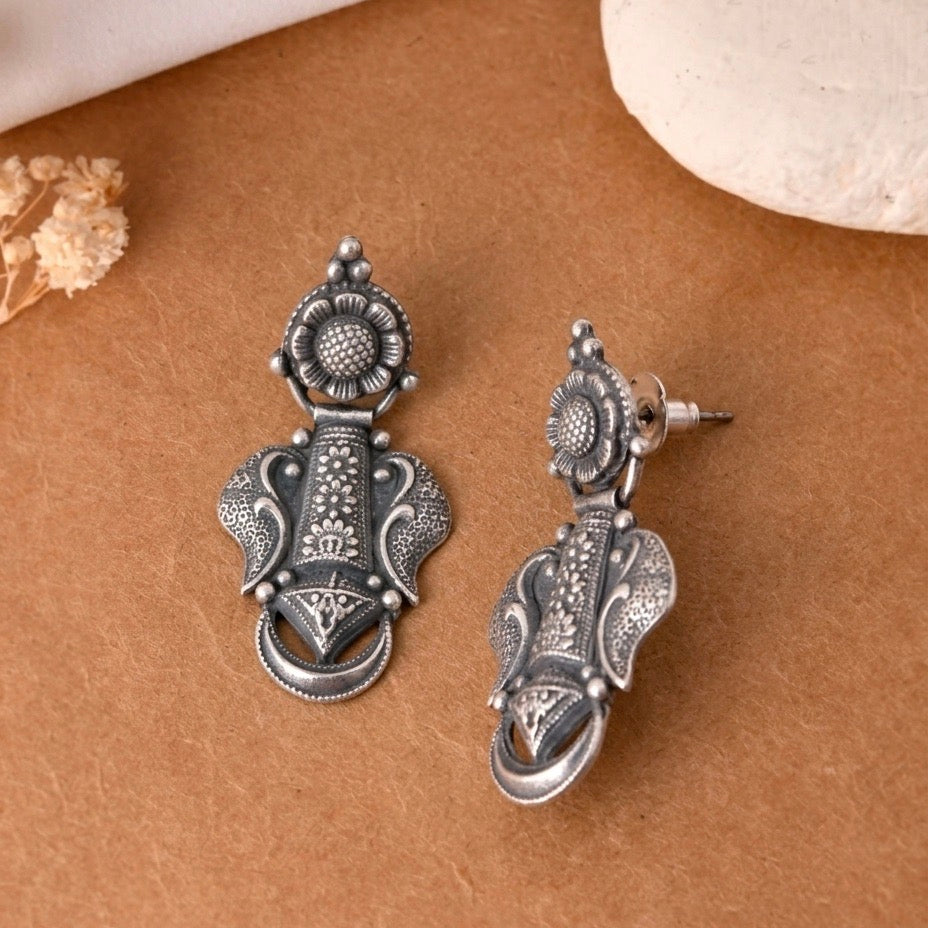 Mahima Floral Drop Earrings