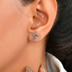 Sarp Studs - 925 Silver Jewellery Meera Jaipur