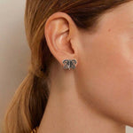 Butterfly Studs - 925 Silver Jewellery Meera Jaipur