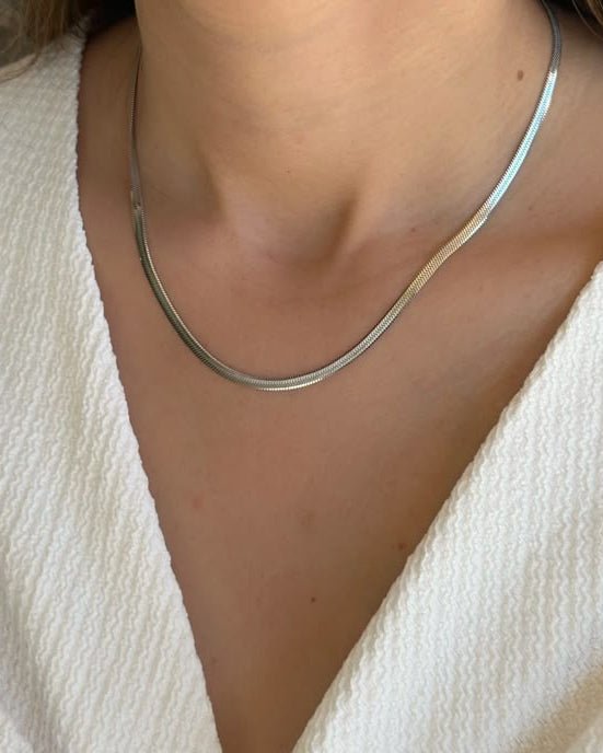 Viper Chain - 925 Silver Jewellery Meera Jaipur