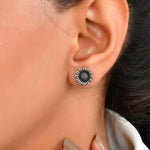 Flower Studs - 925 Silver Jewellery Meera Jaipur