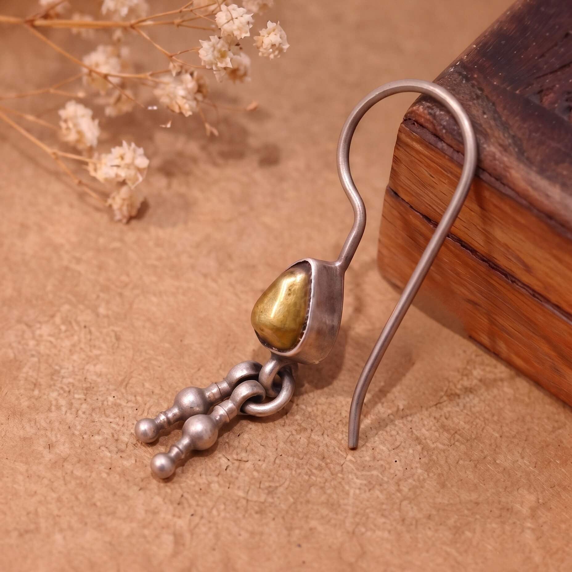 Tarangini Silver Earrings