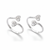 Eternal Hearts Toe Ring