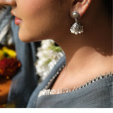 Dhara silver earrings