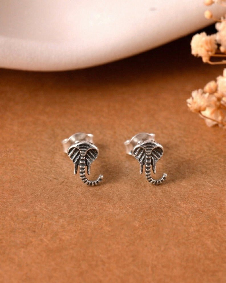 Guj Studs - 925 Silver Jewellery Meera Jaipur