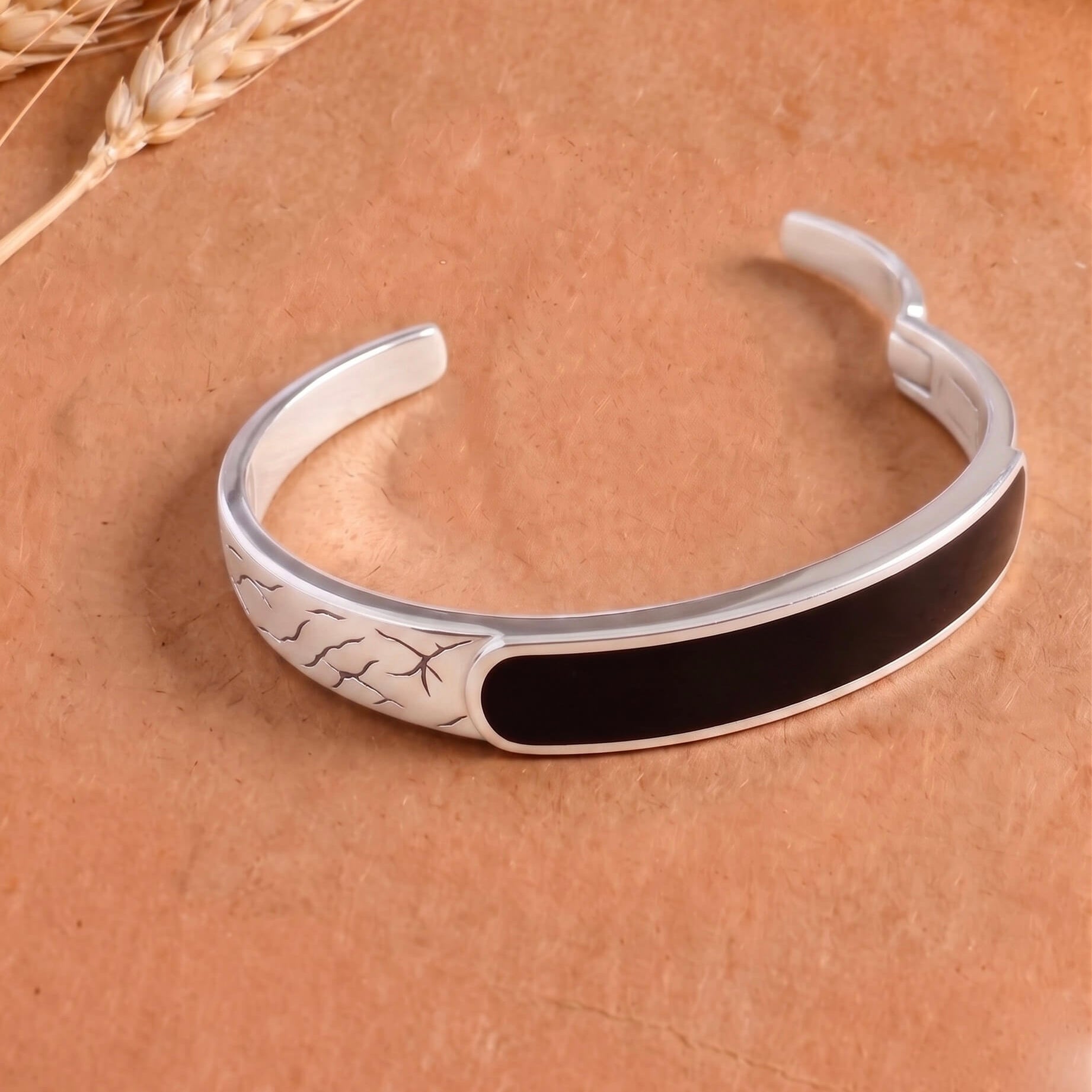 Vikram Silver Bangle