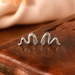 Sarp Studs - 925 Silver Jewellery Meera Jaipur