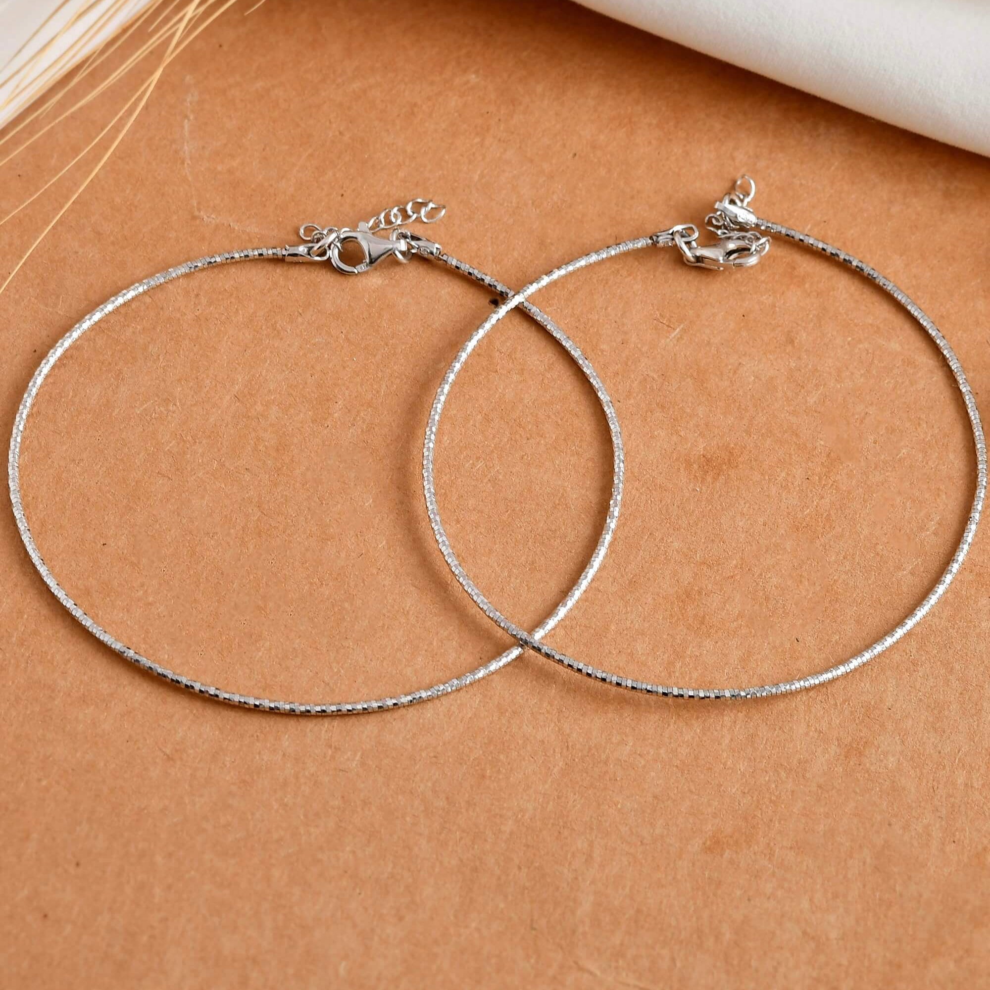 Kama Silver Anklet