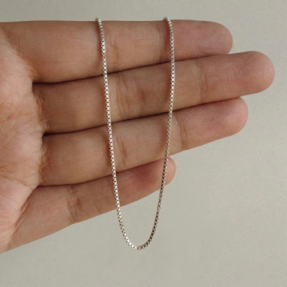 Light Silver Box Chain
