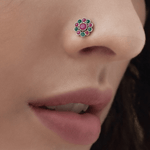 Gulabi Silver Nath - 925 Silver Jewellery Meera Jaipur
