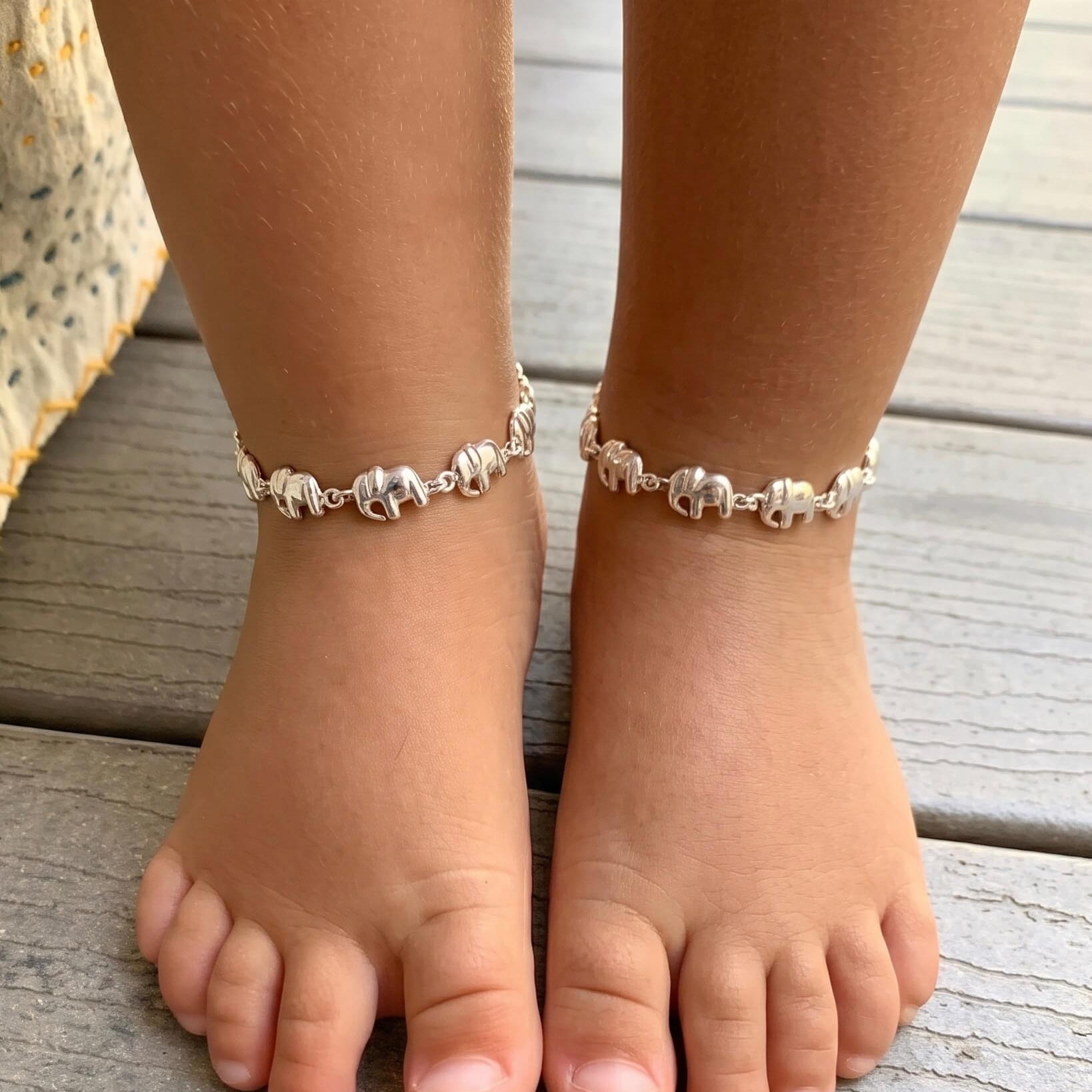 Pihu Silver Baby Anklet