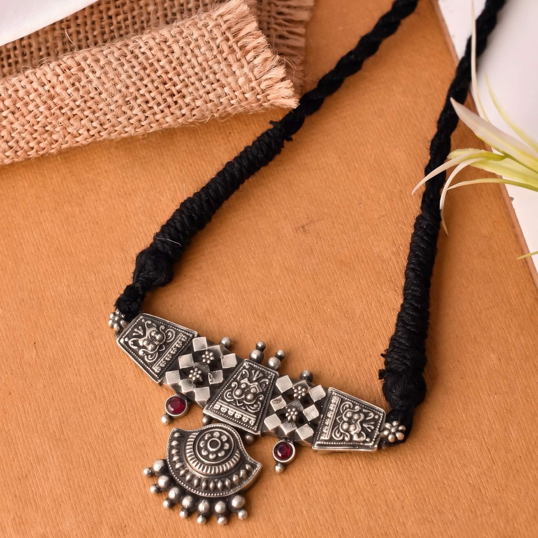 Rani Silver Necklace
