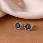 Flower Studs - 925 Silver Jewellery Meera Jaipur