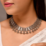 Girik silver necklace