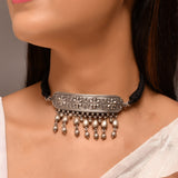 Bhaav silver necklace