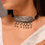 Bhaav silver necklace - 925 Silver Jewellery Meera Jaipur