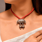 Ekah silver necklace