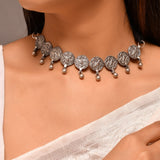Taara silver necklace